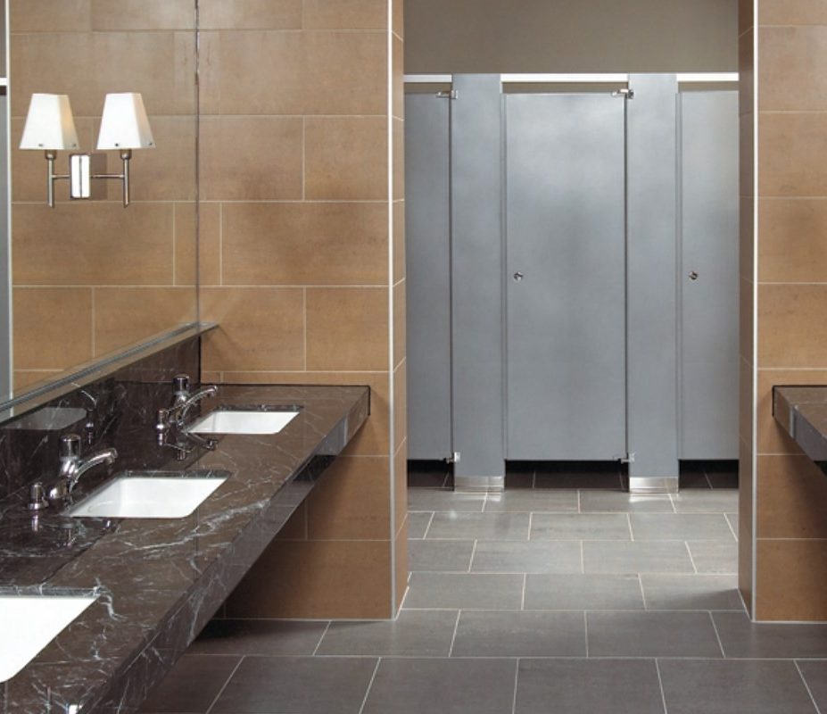 Hadrian Elite Plus high-privacy toilet partitions