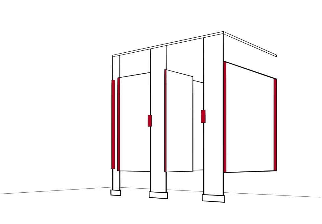 Partition Outline Hardware