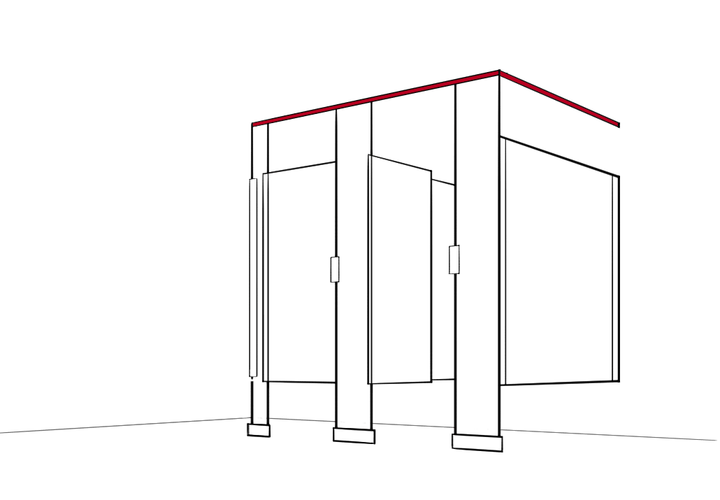 Partition Outline Headrail