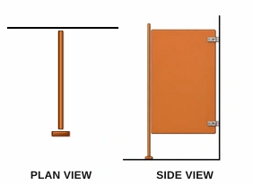 Floor Mounted screen
