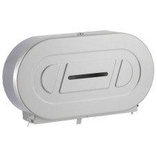 Bobrick Classic Surface Mount Twin Jumbo Roll Toilet Tissue Dispenser B-2892