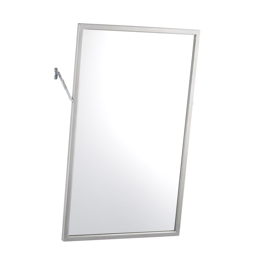Bobrick Tilt Mirror with Stainless Steel Frame B-294