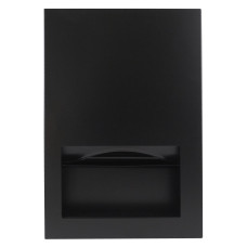 B-35903.MBLK - Recessed Paper Towel Dispenser, Friction-Catch, Matte Black, 400 Multifold Towels B-35903.MBLK - Recessed Paper Towel Dispenser, Friction-Catch, Matte Black, 400 Multifold Towels