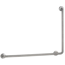 B-58546.99 - 90 Degree Grab Bar, 1-1/4" Diameter, Peened Finish, 40" to the Right B-58546.99 - 90 Degree Grab Bar, 1-1/4" Diameter, Peened Finish, 40" to the Right