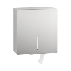 Bobrick Surface-Mounted Single Jumbo Toilet Roll Holder Fino Collection B-9890