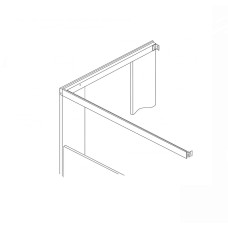 Bobrick Extruded Aluminum Headrail - 1002385