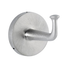 B-2116 - Surface-Mounted Heavy-Duty Clothes Hook, Concealed Mounting, Satin Nickel-Plated B-2116 - Surface-Mounted Heavy-Duty Clothes Hook, Concealed Mounting, Satin Nickel-Plated
