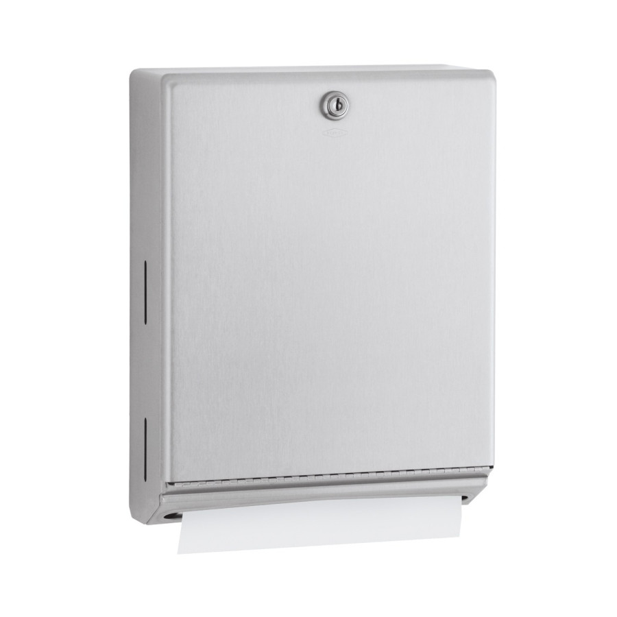 Bobrick Classic Surface Mount Folded Paper Towel Dispenser B-262