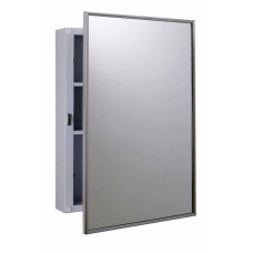 B-297 - Surface-Mounted Medicine Cabinet, White Enamel