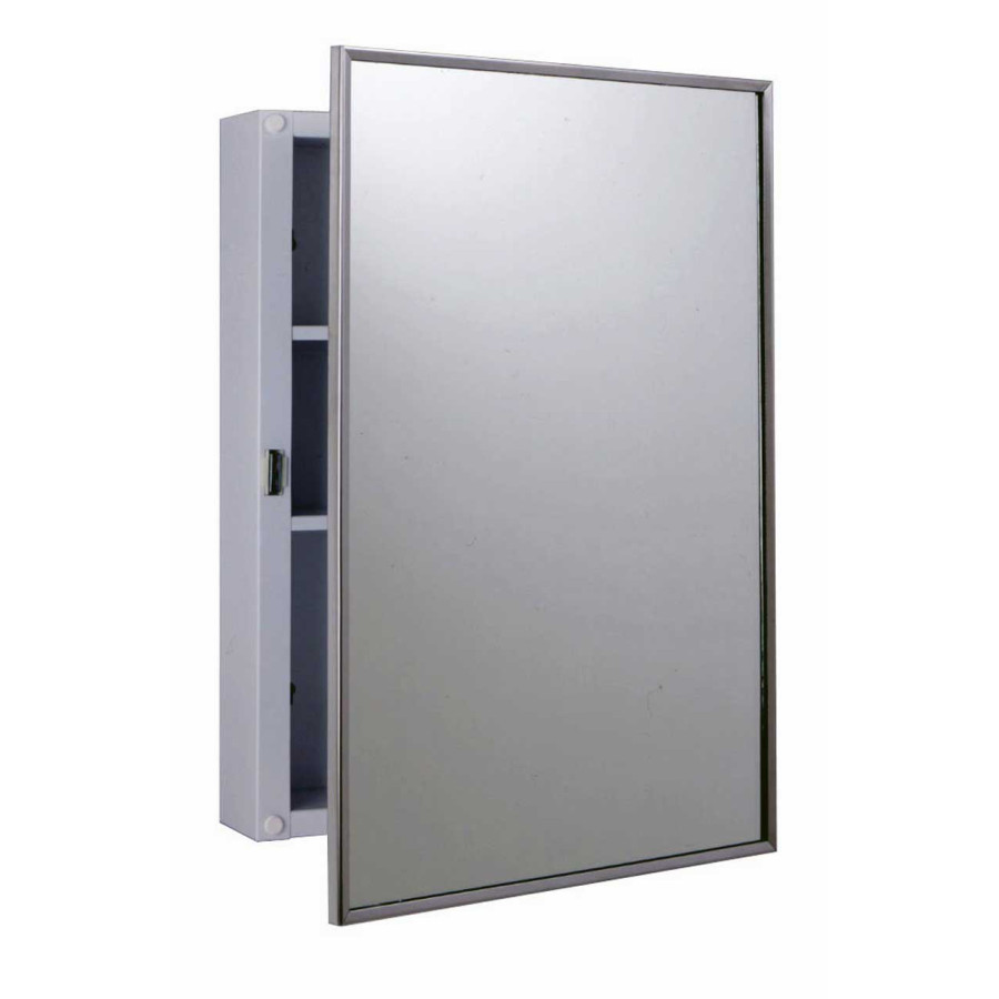 B-297 - Surface-Mounted Medicine Cabinet, White Enamel
