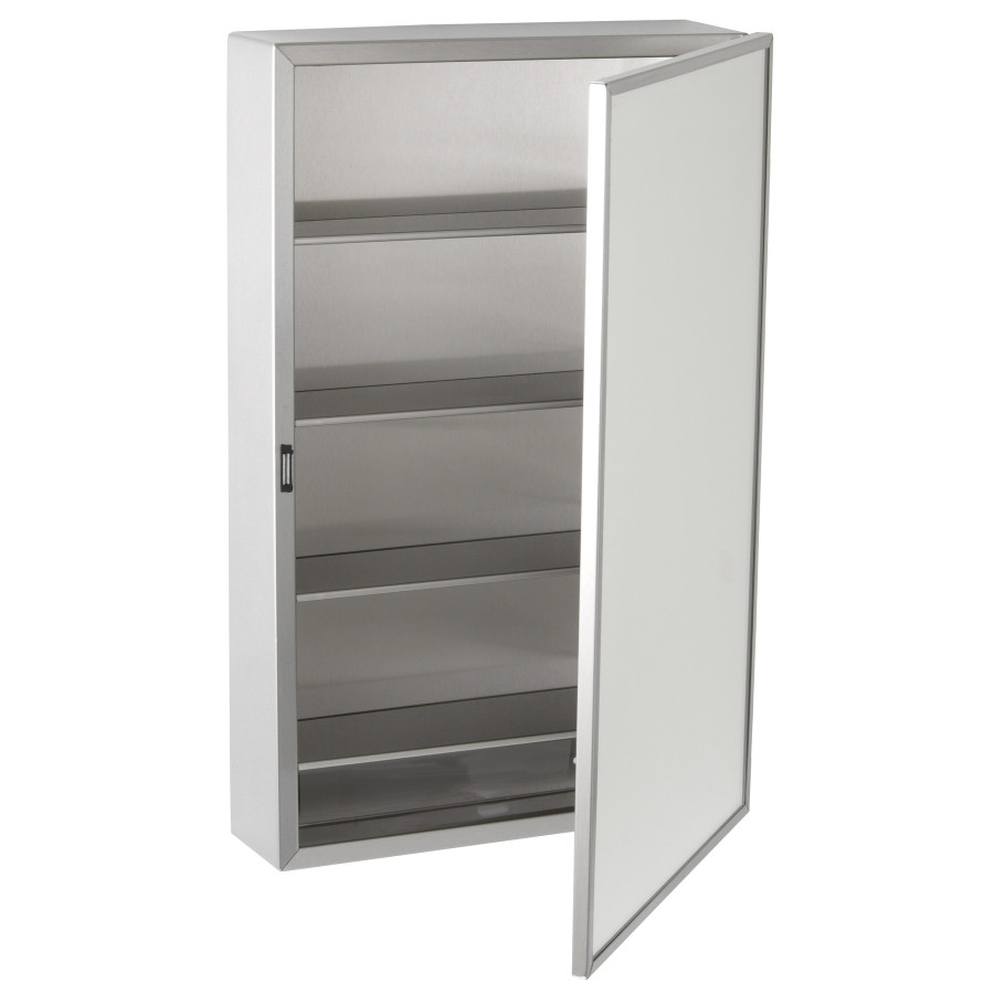 B-299 - Surface-Mounted Medicine Cabinet, Satin Finish