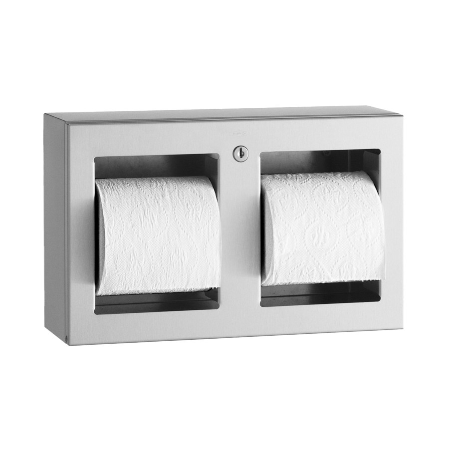 Bobrick Surface-Mounted Multi-Roll Toilet Tissue Dispenser B-3588
