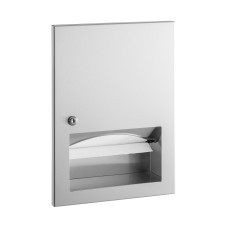 B-359033 - Recessed Paper Towel Dispenser, Satin Finish, 400 Multifold Towels B-359033 - Recessed Paper Towel Dispenser, Satin Finish, 400 Multifold Towels