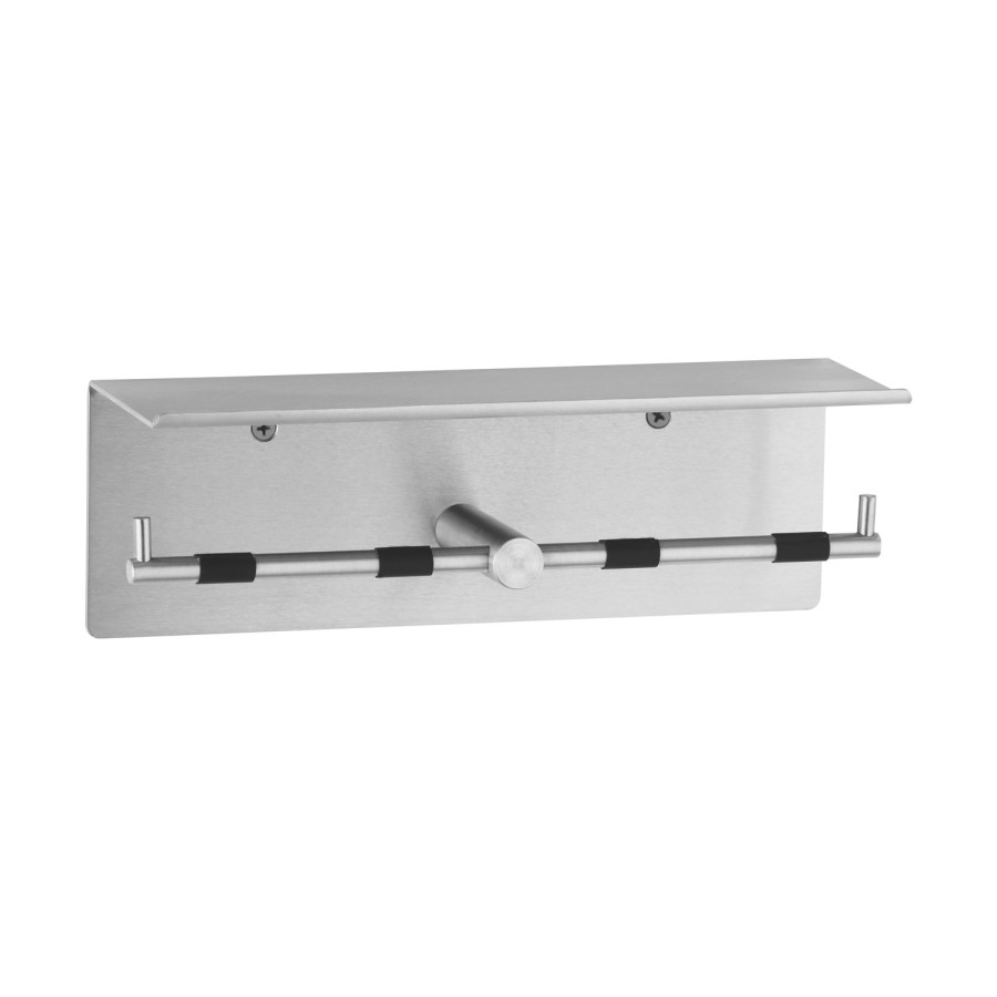 Bobrick Cubicle Collection Toilet Tissue Dispenser & Utility Shelf B-540