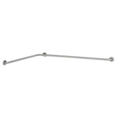 B-5837 - Two-Wall Grab Bar, 1-1/4" Diameter, Satin Finish, 36" x 54" B-5837 - Two-Wall Grab Bar, 1-1/4" Diameter, Satin Finish, 36" x 54"