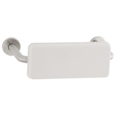 B-5892 - Grab Bar Rail with Padded Back Bar, Satin Finish with White Polyurethane Foam B-5892 - Grab Bar Rail with Padded Back Bar, Satin Finish with White Polyurethane Foam