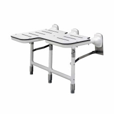 Bobrick Bariatric B-918116 Folding Shower Seat with Legs