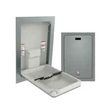 ASI - 9017 - Baby Changing Station - Vertical, Stainless Steel
