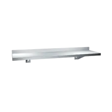 ASI - 0694 Series - Surface Mounted Shelf With Backsplash, Various Lengths ASI - 0694 Series - Surface Mounted Shelf With Backsplash, Various Lengths