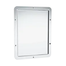 ASI - 107-14 Stainless Steel Mirror – 20 Ga. #8 Mirror Polished, Front Mount ASI - 107-14 Stainless Steel Mirror – 20 Ga. #8 Mirror Polished, Front Mount