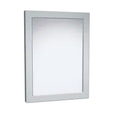 ASI - 101-14 - Framed Mirror – #8 Mirror Polished St. Steel, Chase Mount ASI - 101-14 - Framed Mirror – #8 Mirror Polished St. Steel, Chase Mount