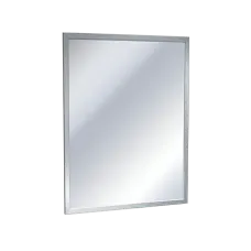 ASI - 0600 Series - Stainless Steel Inter-Lok Angle Frame Mirror ASI - 0600 Series - Stainless Steel Inter-Lok Angle Frame Mirror