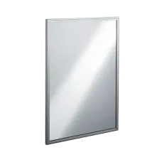 ASI - 20650/20655 Series – ROVAL™ Inter-Lok Stainless Steel Framed Mirror ASI - 20650/20655 Series – ROVAL™ Inter-Lok Stainless Steel Framed Mirror