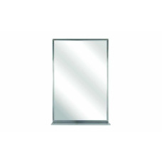 Bradley 7815 Channel Frame Mirror with Shelf