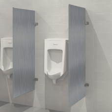 Wall Hung Urinal Screen - Stainless Steel Wall Hung Urinal Screen - Stainless Steel