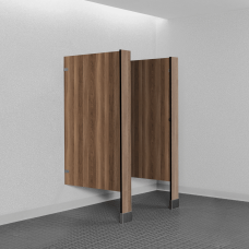 Floor Mounted Privacy Screen - Phenolic Floor Mounted Privacy Screen - Phenolic
