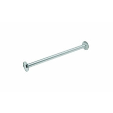 Bradley 953 Exposed Mounting Stainless Steel 1" OD Shower Curtain Rod