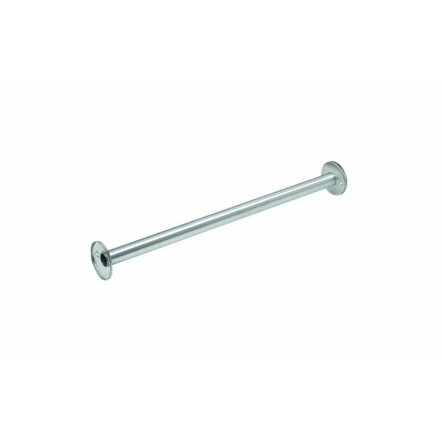Bradley 953 Exposed Mounting Stainless Steel 1" OD Shower Curtain Rod