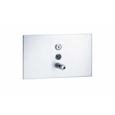 Bradley 6437 Frameless Recessed Liquid or Foam Soap Dispenser Bradley 6437 Frameless Recessed Liquid or Foam Soap Dispenser