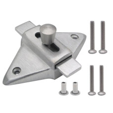 105023 LATCH (5023) 7/8" OR 1" & SCREW PACK STAINLESS 105023 LATCH (5023) 7/8" OR 1" & SCREW PACK STAINLESS