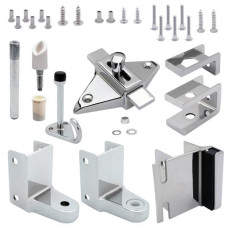 108220 DOOR HARDWARE (INSWING) 1" DOOR 1-1/4" POST (5340) 6LP