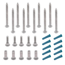 108739 SCREW PACK - CONTINUOUS WALL BRACKET 3/4"(7-HOLE) SS 6LP 108739 SCREW PACK - CONTINUOUS WALL BRACKET 3/4"(7-HOLE) SS 6LP