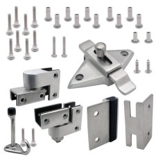 110993 DOOR HARDWARE (INSWING) 3/4" OR 1" DOOR & POST (7813) 6LP-SS 110993 DOOR HARDWARE (INSWING) 3/4" OR 1" DOOR & POST (7813) 6LP-SS