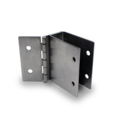 111359 WALL BRACKET HINGED 1" X-HIGH 3" LONG - STAMPED S/S 111359 WALL BRACKET HINGED 1" X-HIGH 3" LONG - STAMPED S/S