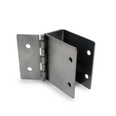 111369 WALL BRACKET HINGED 1-1/4" X-HIGH 3" LONG - STAMPED S/S 111369 WALL BRACKET HINGED 1-1/4" X-HIGH 3" LONG - STAMPED S/S