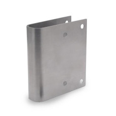 111459 FIX-IT KIT LATCH PLATE (ROUND-EDGE) 3-5/8X4