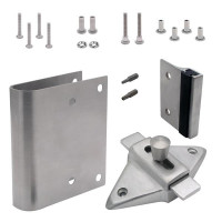 111693 FIX-IT KIT LATCH OUT 1" (ROUND EDGE) STAINLESS 111693 FIX-IT KIT LATCH OUT 1" (ROUND EDGE) STAINLESS