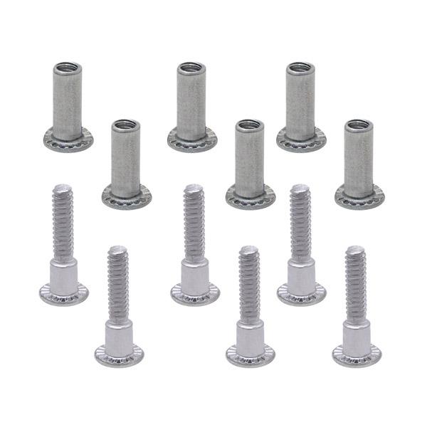 6122339 SCREW PACK - HALF PIANO HINGE 1-1/8" STAINLESS 6LP