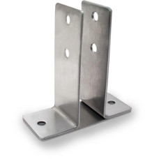 1289 URINAL SCREEN BRACKET 1" X-HIGH STAMPED S/S