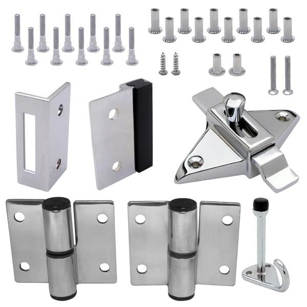 612560 DOOR HARDWARE (LH-IN) 1-1/8" DOOR & POST (7083) 6LP
