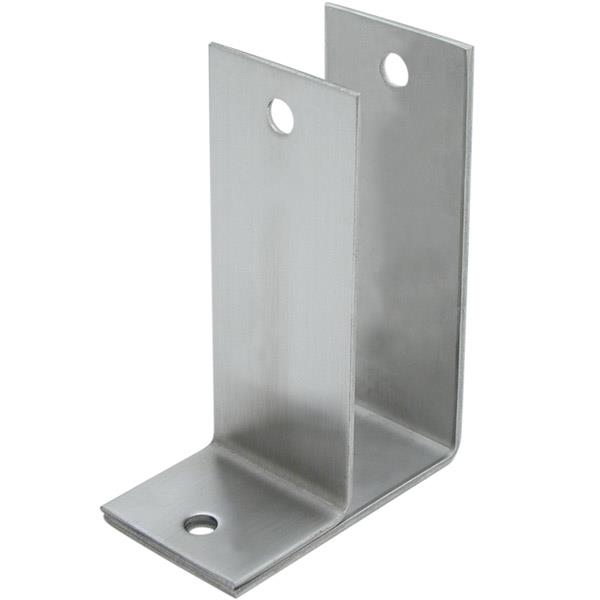 1259 WALL BRACKET 3/4" ONE EAR X-HIGH - STAMPED S/S