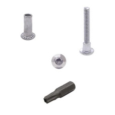 127140 SCREW PACK -BARREL NUT 5/8", SHOULDER SCREW 1-3/16" 200 SET W/5 BITS 127140 SCREW PACK -BARREL NUT 5/8", SHOULDER SCREW 1-3/16" 200 SET W/5 BITS