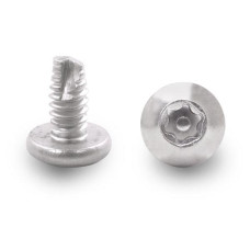 128599 10-24 X 3/8" PAN 6-LOBE THREAD CUTTING SCREW #410 STAINLESS 128599 10-24 X 3/8" PAN 6-LOBE THREAD CUTTING SCREW #410 STAINLESS