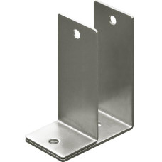 1319 WALL BRACKET 1-1/4" ONE EAR X-HIGH - STAMPED S/S