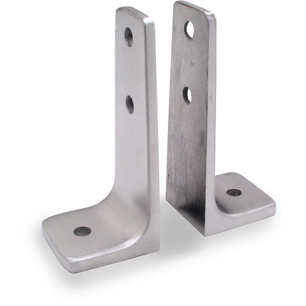 1323 WALL BRACKET 2 PIECE X-HIGH STAINLESS