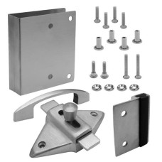 133993 FIX-IT KIT LATCH OUT 3/4" W/PULL (SQUARE EDGE) STAINLESS